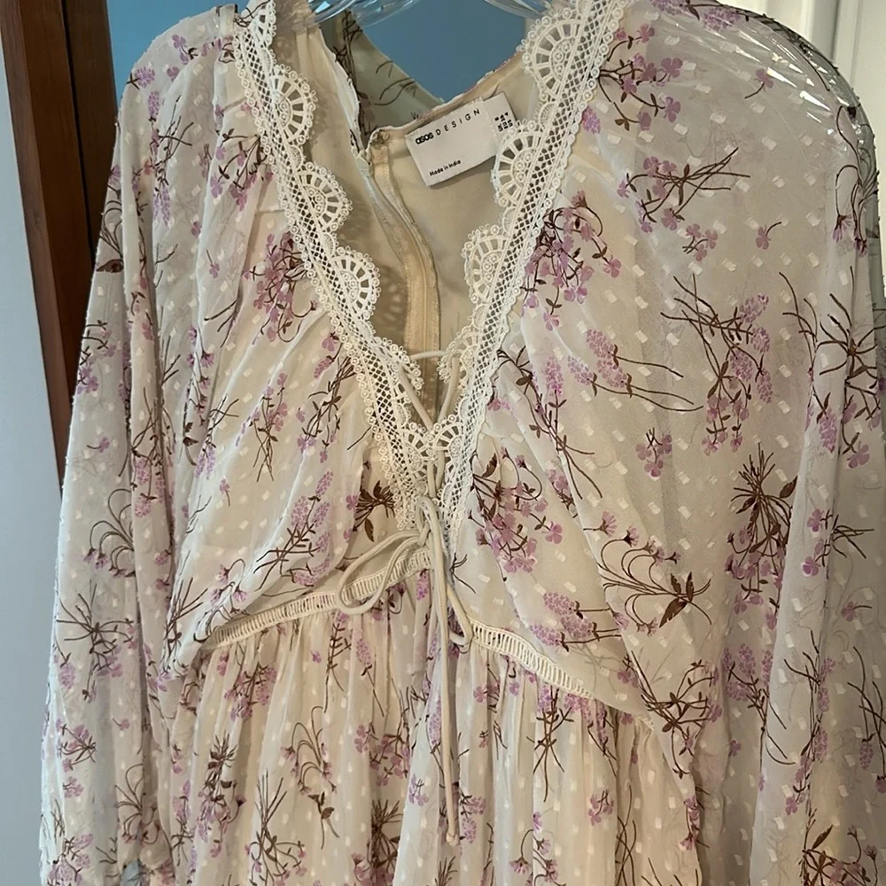 ASOS brand floral dress, Size 4, above the knee - Picture 2 of 3